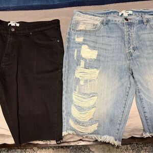 Men’s Ripped Shorts 2 Pairs